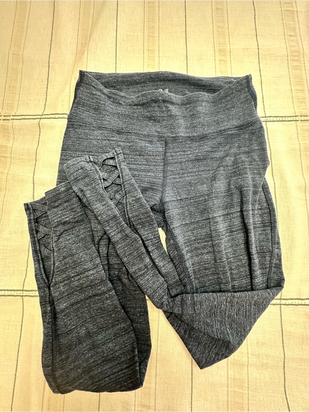 GAP Heather Navy Blue Active Leggings